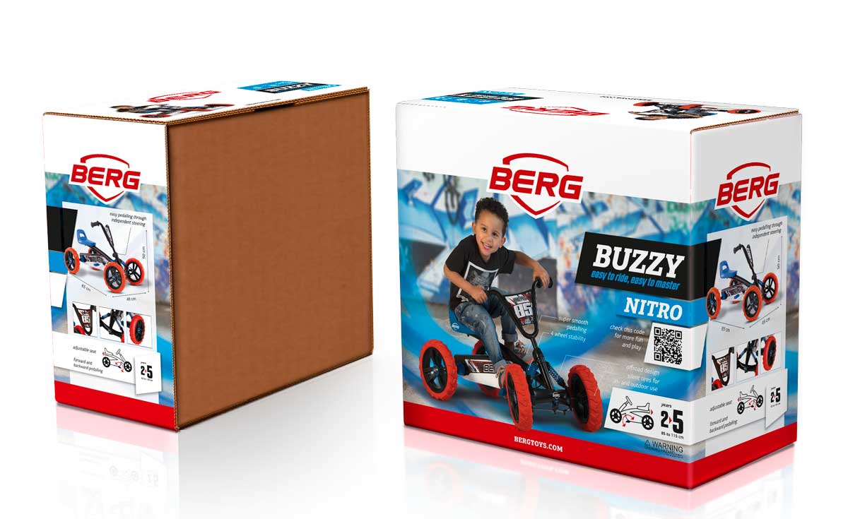 BERG Pedal Go-Kart Buzzy Nitro 