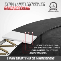 Trampolin BERG Champion 330 + Sicherheitsnetz Deluxe