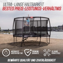 Trampolin BERG Champion 330 + Sicherheitsnetz Deluxe