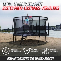 Trampolin BERG Champion 380 + Sicherheitsnetz Deluxe