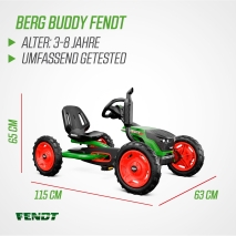 BERG Pedal-Gokart Buddy Fendt