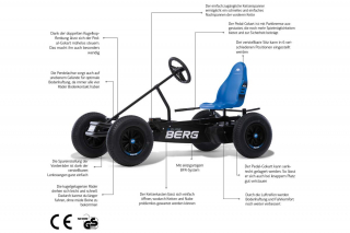 BERG Pedal-Gokart B.Pure Blue