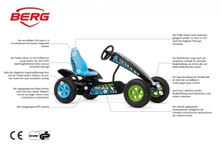 BERG Pedal-Gokart X-ite