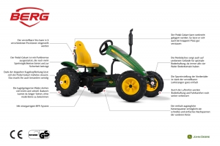 BERG Pedal-Gokart John Deere