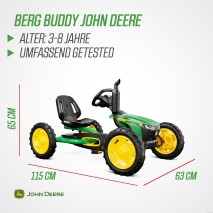 BERG Pedal-Gokart Buddy John Deere