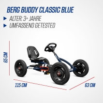 BERG Pedal-Gokart Buddy Classic Blue