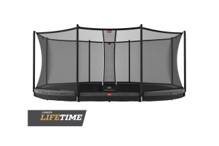 Trampolin BERG Grand Favorit InGround 520 + Sicherheitsnetz Comfort